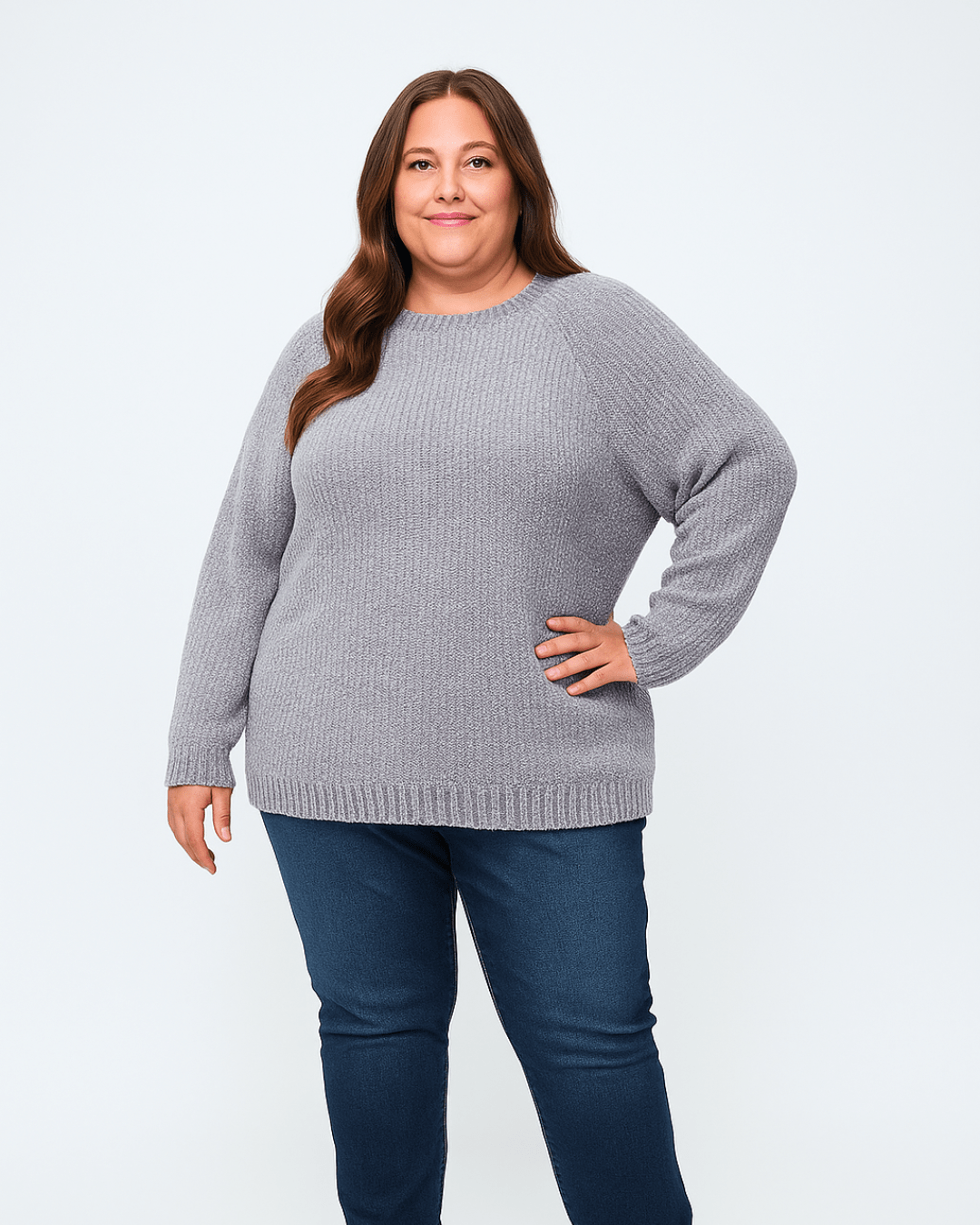 BUZO CHENILLE CAMPECHE - Gris