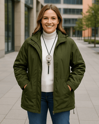 PARKA CANADÁ OLIVO - Verde Oscuro