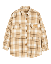 SOBRECAMISA ESCOCESA CHIC