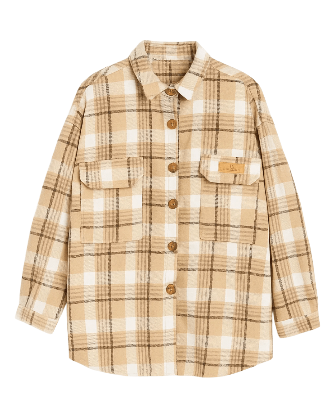 SOBRECAMISA ESCOCESA CHIC