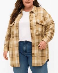 SOBRECAMISA ESCOCESA CHIC