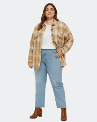 SOBRECAMISA ESCOCESA CHIC