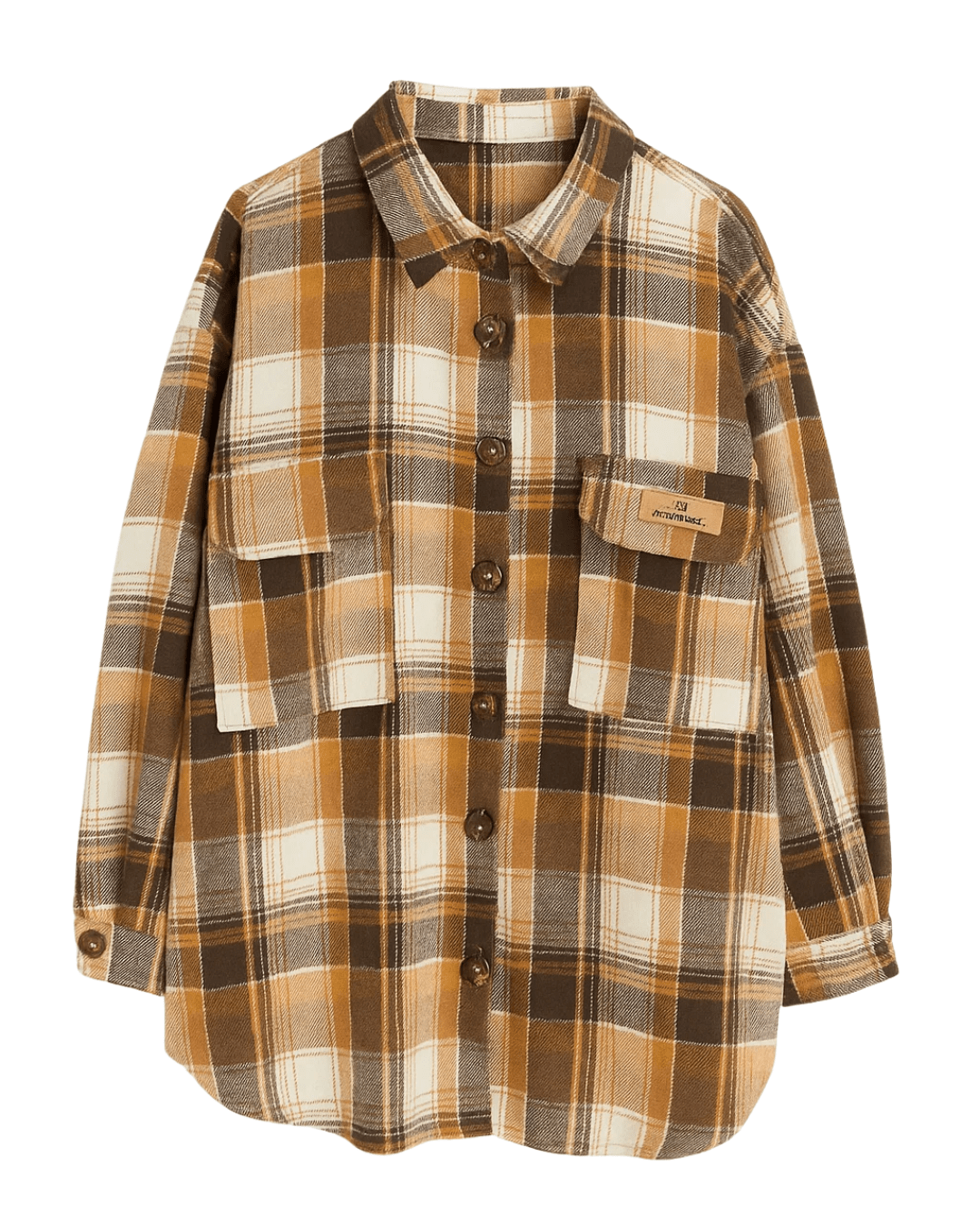 SOBRECAMISA ESCOCESA CHIC