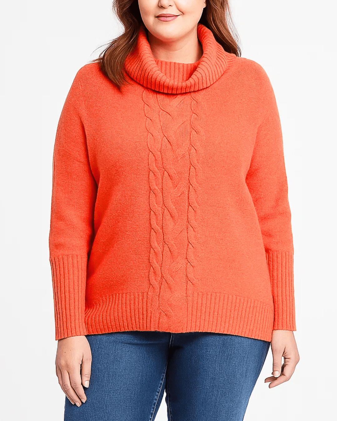 Buzo Polera Coral de Lana