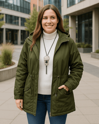 PARKA CANADÁ OLIVO - Verde Oscuro