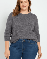 BUZO CHENILLE BRUMA - Gris