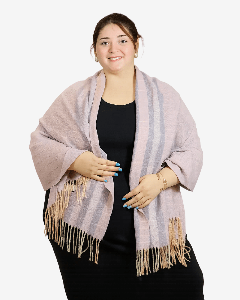 Pashmina  Pastel Lila