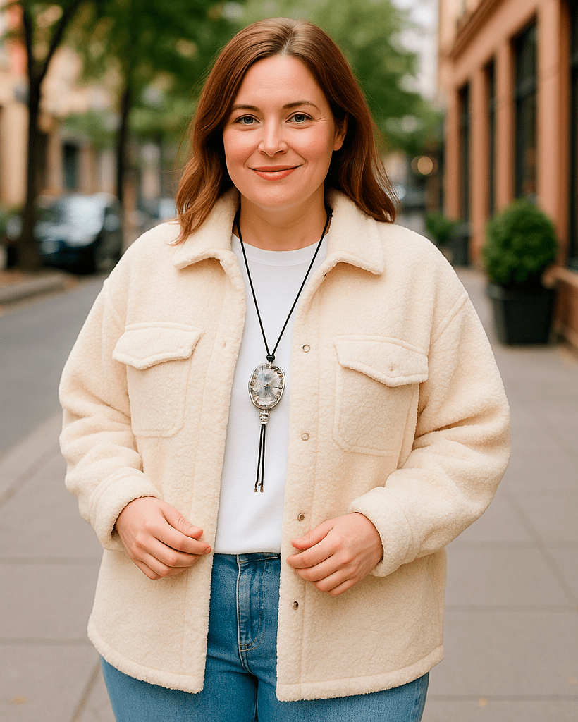SOBRECAMISA CORDERITO BERNAT - Marfil