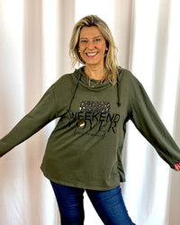 Canguro Buzo Weekend LOVER Verde Musgo