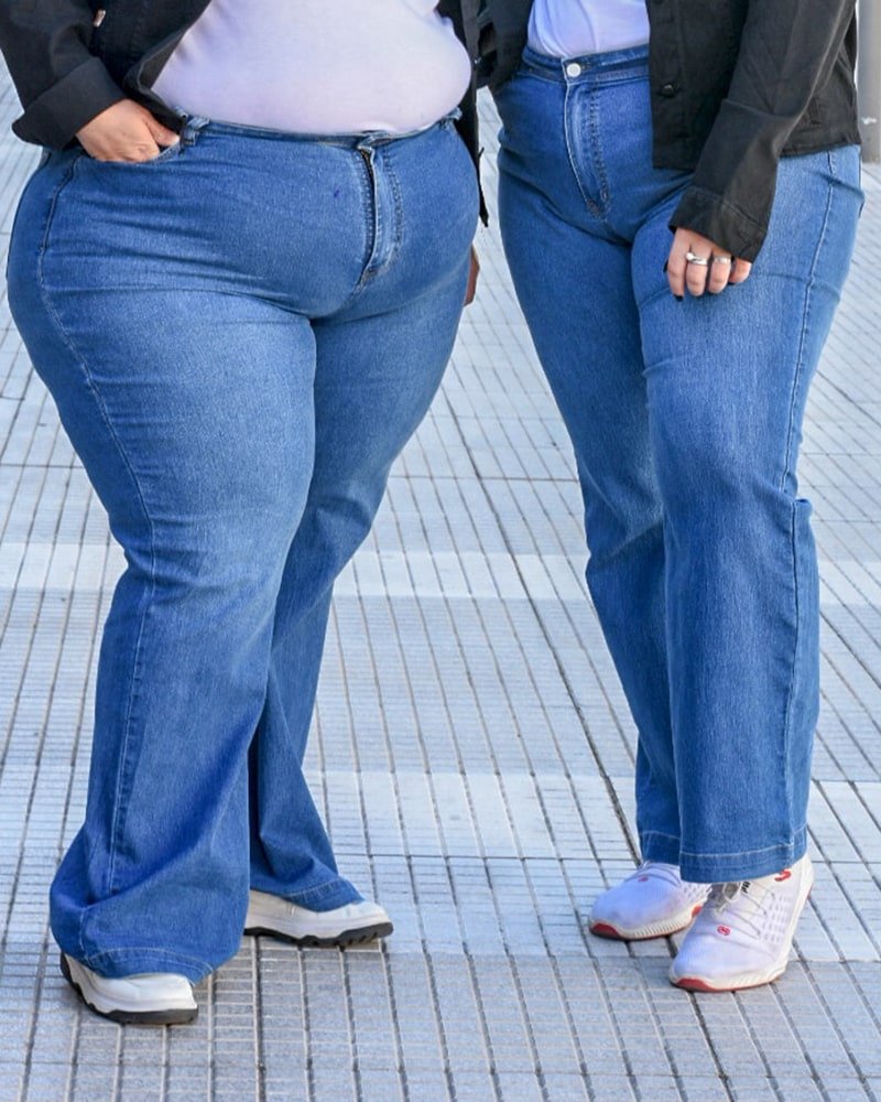 PANTALON JEAN RENÉ - Azul Claro