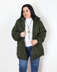 PARKA CANADÁ OLIVO - Verde Oscuro