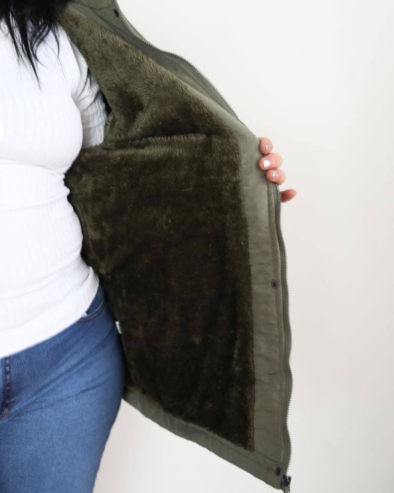 PARKA CANADÁ OLIVO - Verde Oscuro