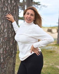 BUZO POLERA BARCELONA - Blanco