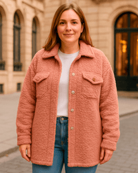 SOBRECAMISA CORDERITO BERNAT - Rosa Viejo