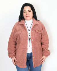 SOBRECAMISA CORDERITO BERNAT - Rosa Viejo