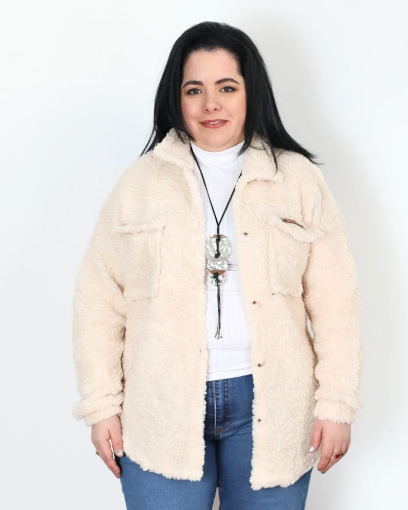 SOBRECAMISA CORDERITO BERNAT - Marfil