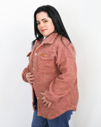 SOBRECAMISA CORDERITO BERNAT - Rosa Viejo