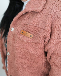 SOBRECAMISA CORDERITO BERNAT - Rosa Viejo