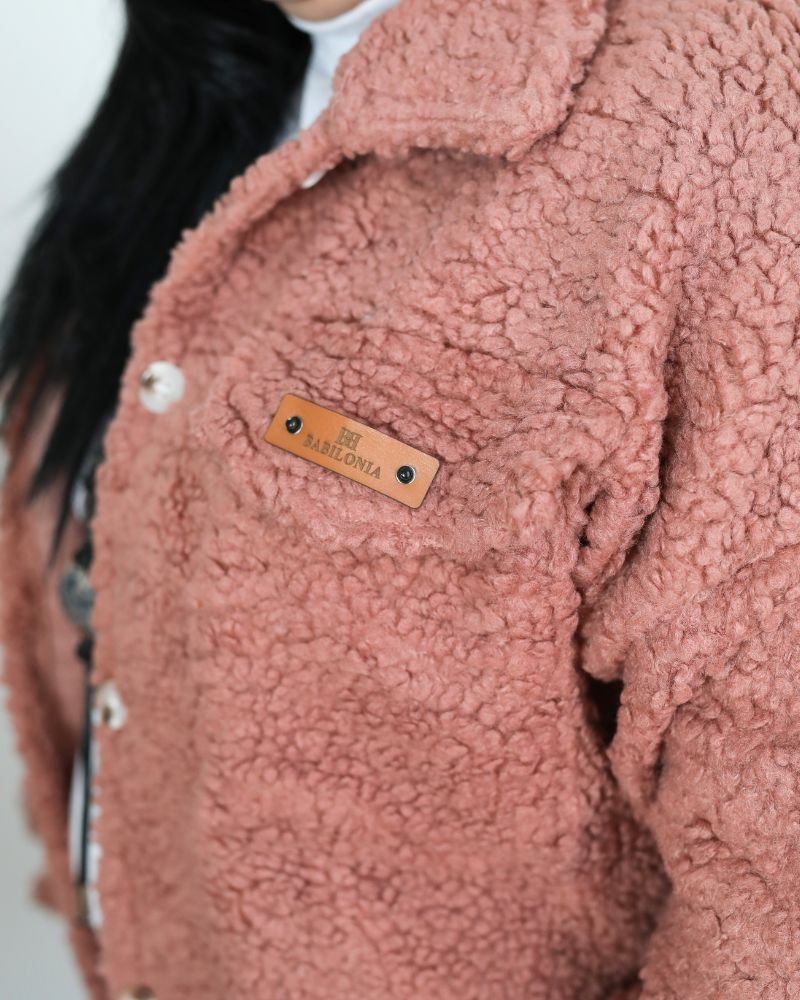 SOBRECAMISA CORDERITO BERNAT - Rosa Viejo