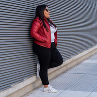 CAMPERA ECOCUERO DENVER - Rojo