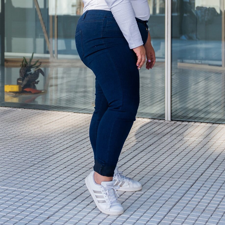 PANTALON JEAN SkINNY - Azul Oscuro