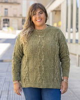 BUZO CHENILLE FLAVIA - Varios Colores