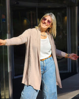 Saco "ESPAÑA BEIGE" - 20 % OFF contado o transferencia $1190