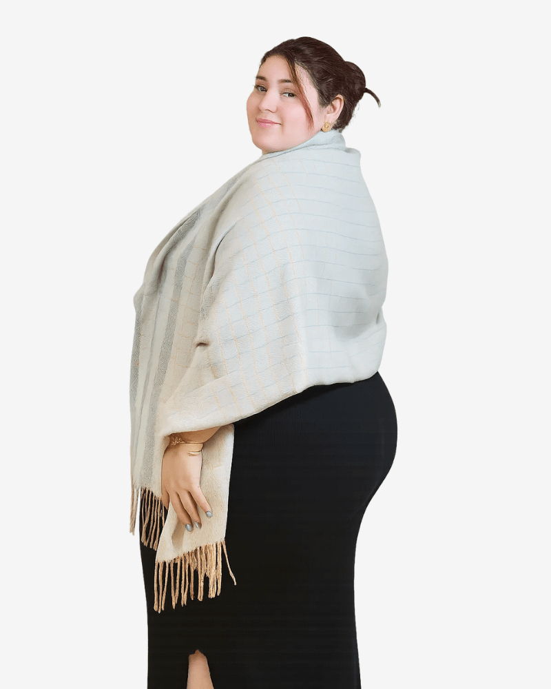 Pashmina Pastel Celeste
