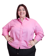 CAMISA ROMA sin LAZOS - Rosado