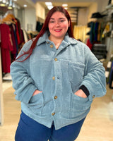 CHAQUETA CORDERITO MONTREAL LARGA - Talles Grandes 🛡️ COMPRA SEGURA 🛡️