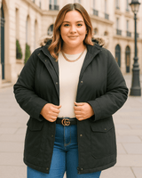 Campera Parka Gamuza Artica