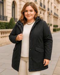Campera Parka Gamuza Artica