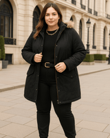 Campera Parka Gamuza Artica