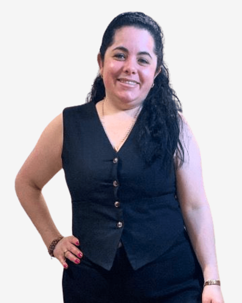 Chaleco Corto en Punto Roma