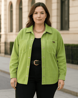 Sobrecamisa LAIA Verde Manzana