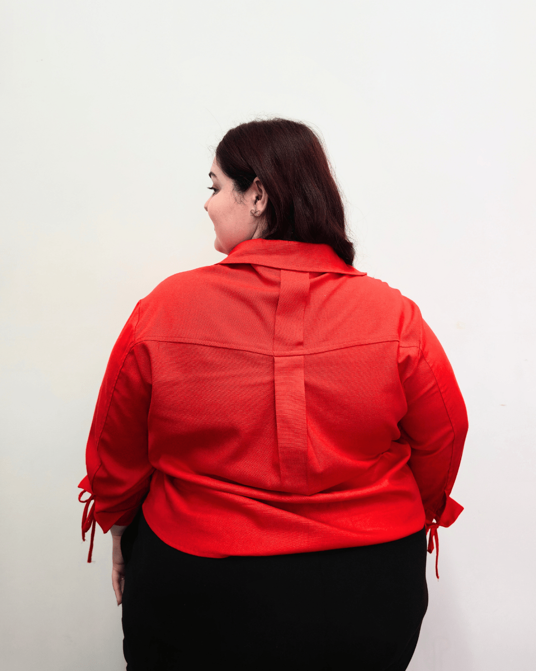 CAMISA ROMA LINO - Rojo