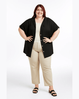 CAMISA CITRUS en TUSOR - Negra