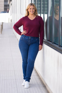 PANTALON JEAN SLIM PRETA