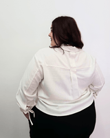 CAMISA ROMA LINO - Blanco