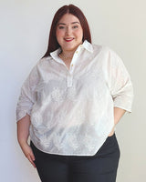 Blusa Camisa Bordada LOTO