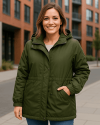 Campera Parka Canada Olivo