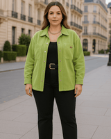Sobrecamisa LAIA Verde Manzana