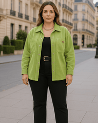 Sobrecamisa LAIA Verde Manzana