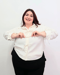 CAMISA ROMA LINO - Blanco