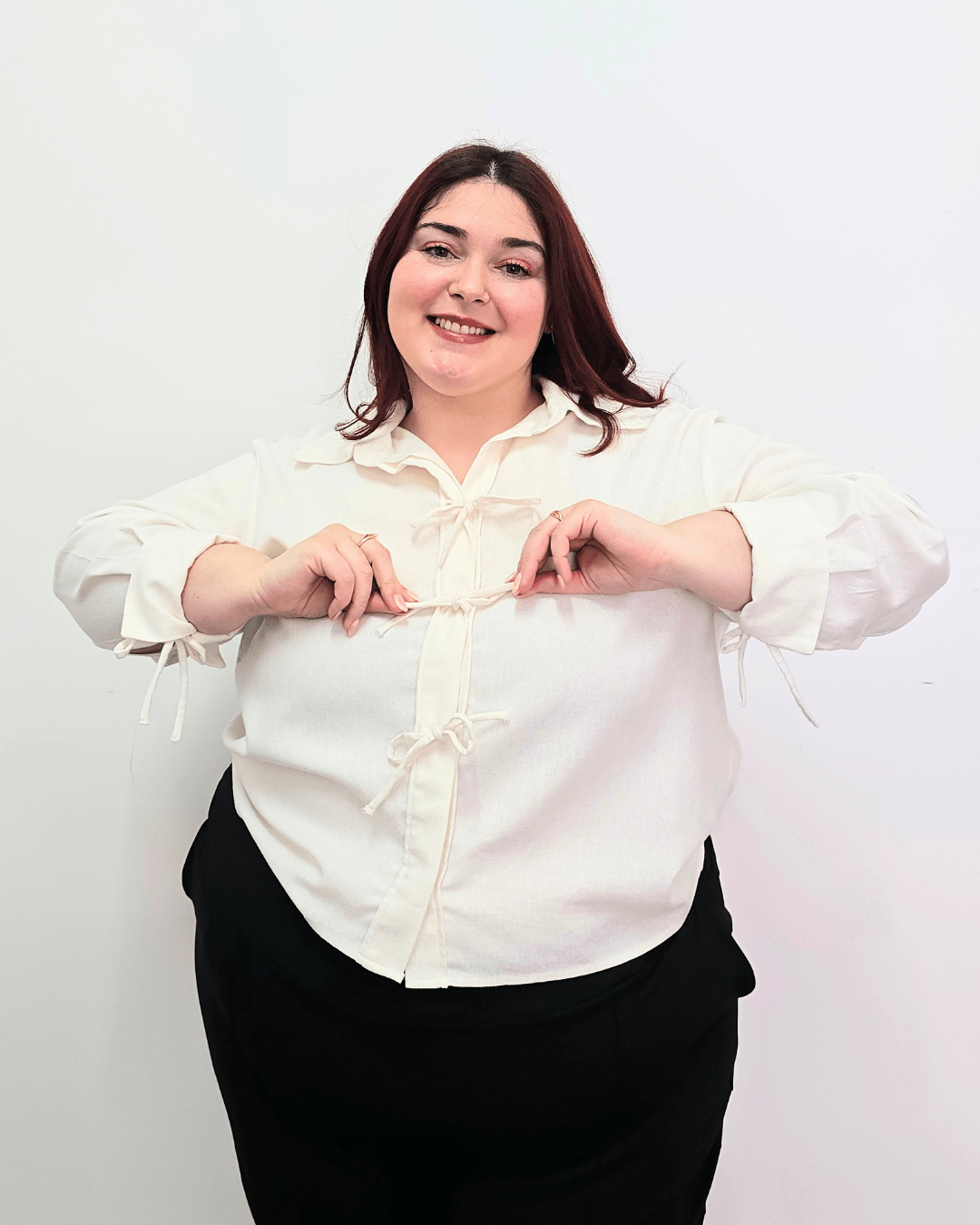 CAMISA ROMA LINO - Blanco