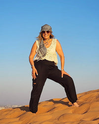 Pantalón Babucha de Lino