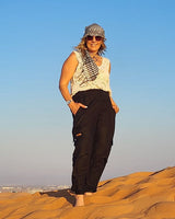 Pantalón Babucha de Lino