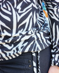 REMERA MARTY - Blanco y Negro