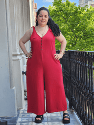 ENTERITO LINO LARGO - Rojo