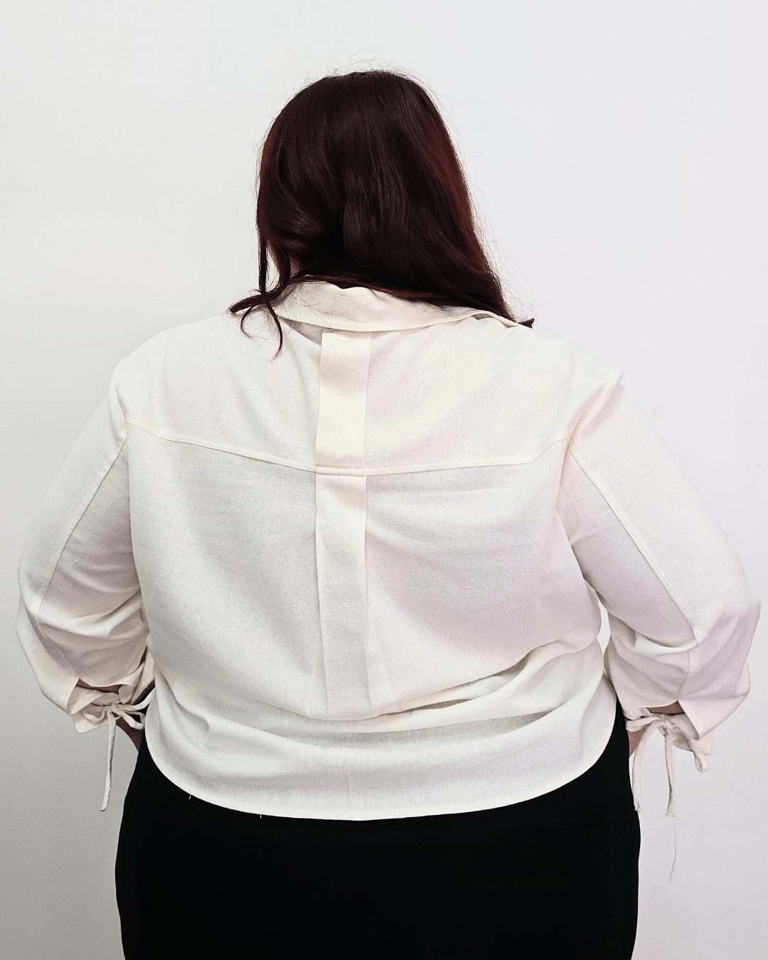 CAMISA ROMA LINO - Blanco